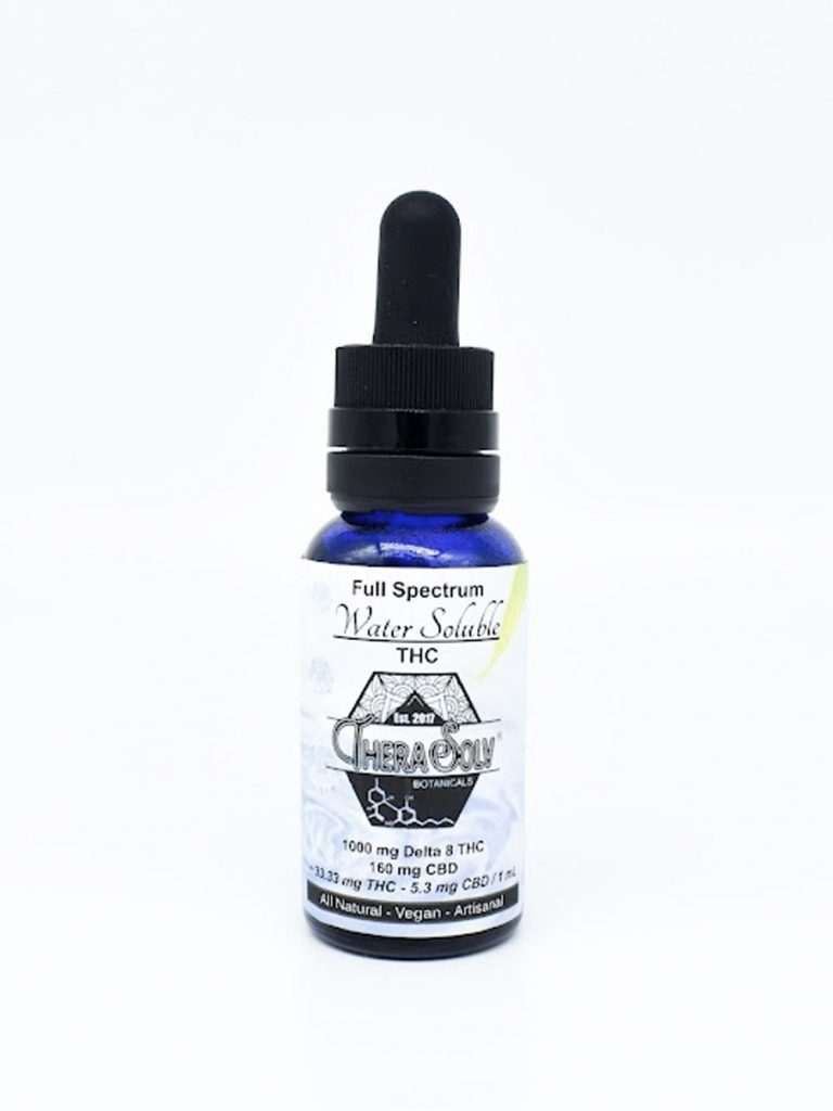 Full Spectrum Delta 8 Tincture Water Soluble – Therasolv